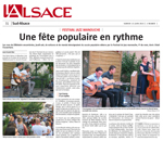 Article Alsace 13/06/2015